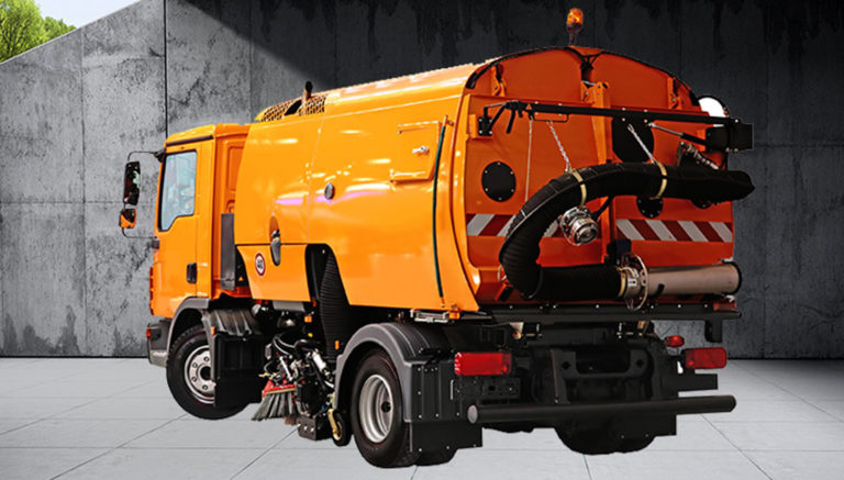 Warnmarkierung DIN 30710 Müllfahrzeug - Folierungen mit Zertifikat