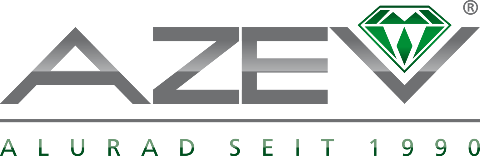 AZEV (Logo), Kunde des Unternehmens Folienritter